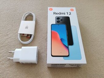 Xiaomi Redmi 12.  4gb///128gb.  Modrá metalíza.