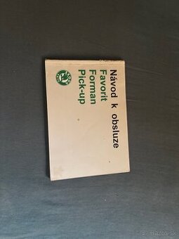 Manuál na škodu favorit forman