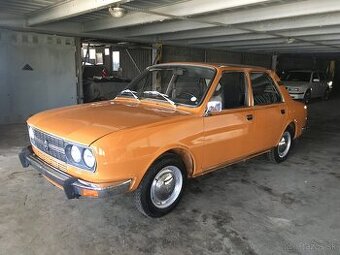 Škoda 120 LS, originál 53 000 km (nevyváraná, nelakovaná)