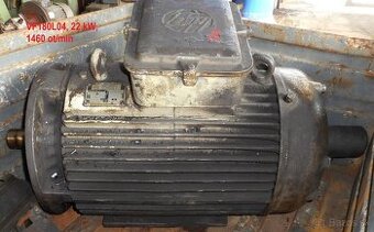 Elektromotor 22 kW, 1460ot