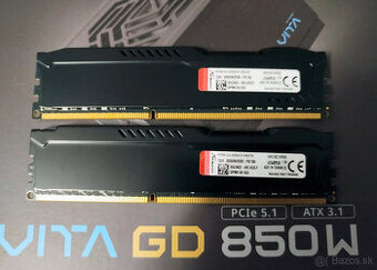 DDR3 16GB /2x 8GB/ 1600MHz Kingston HyperX FURY