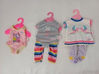 Oblecenie pre babiku Baby Born s vyskou 39-43 cm