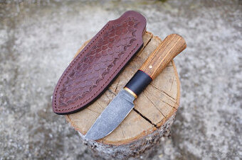 rucne robeny noz - eben/bocote