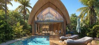 1.BCR | VILA S VÝHĽADOM DO ZÁHRADY - THULUSDHOO, MALDIVY