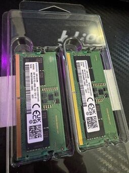 DDR5 Samsung 16GB (2x8GB) 4800MHz SODIMM do notebooku