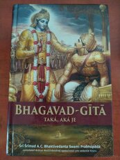 Predám knihy Bhagavad gítá, Prabhupáda - 1