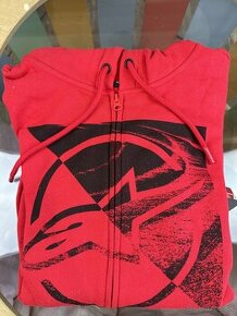 Alpinestars mikina Rift hoodie Scarlet