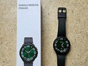 Samsung Galaxy Watch 6 Classic 47 mm, cierne,nove,zaruka NAY