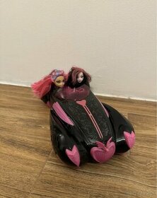 Monster high bábiky + auto