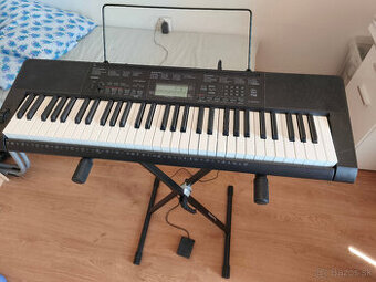 Casio CTK 3200 - klávesy s dynamickou klaviatúrou