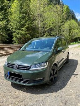 VW Sharan 7N 2.0 TDI 4motion Zelený