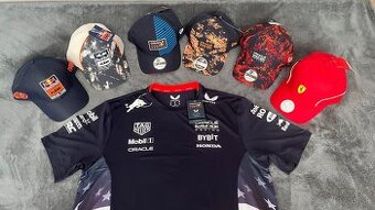 Predám F1 a MotoGP merch/ dres a šiltovky čiapky