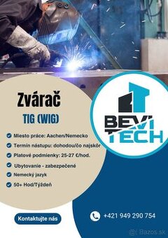 Zvárač Tig - Nemecko