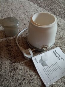 Ohrievacka prikrmov pre babatka