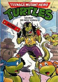 Kúpim komiks Teenage mutant hero turtles