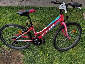 Dievčenský bicykel ružový