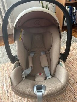 Vajíčko Cybex Cloud T i-Size PLUS, cozy beige + Base T