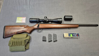 Predám CZ 455 VARMINT .22 LR so závitom + 4-14x44 IR