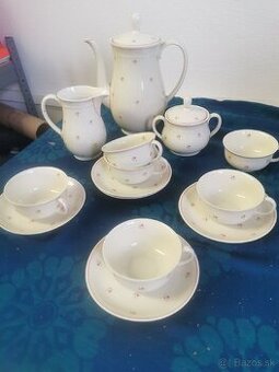Starožitna porcelánová sada, čajový set