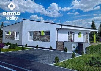 emme reality | Moderný dvojdom na predaj v obci Okoč - 1