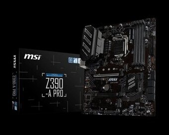 MSI Z390-A PRO LGA1151+ (možné aj s i5-9600k)