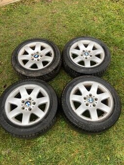 Zimné pneumatiky 205/55 r16 5x120 disky bmw dot21 7mm - 1