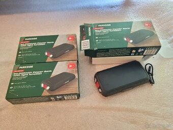 NOVÁ Parkside Powerbanka 20000mAh Vodeodolná Fan edition