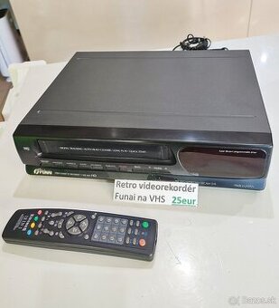 VHS prehrávač Funai