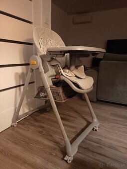 Detská jedálenska stolička Kinderkraft Lastree Grey