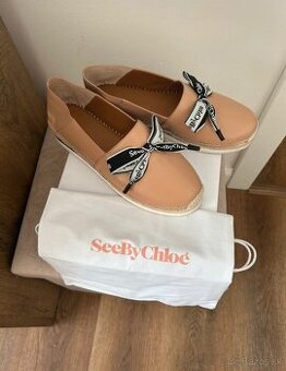 See by Chloe kozene espadrilky - velkost 39