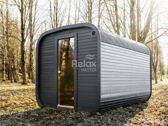 Zahradní finská sauna 3,5M s předsíní