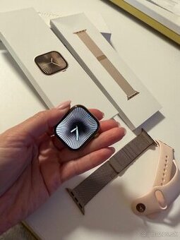 Hodinky Apple Watch 10 gold titanium case