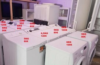 Predám použité práčky od 80€