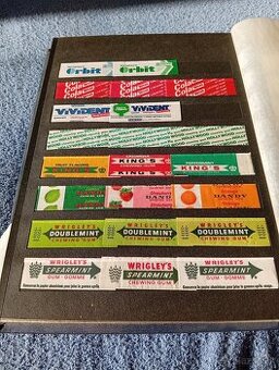 Predám zbierku obalov zo žuvačiek