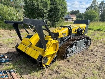 Čistenie pozemkov od naletovych drevín lesná fréza