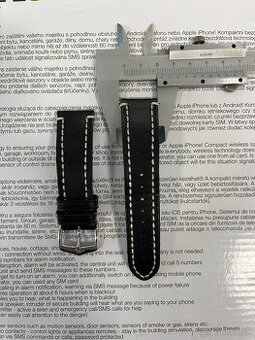 Kožený remienok Hirsch Liberty 22mm