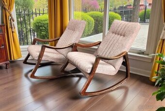 Rôzne retro hojdacie kreslá