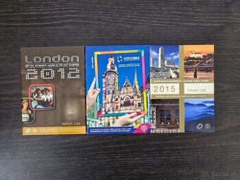 Slovensko PROOF 2012 2013 2015. PROOF LIKE SADY