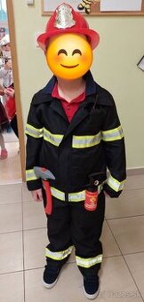 Karnevalový kostým hasič 128cm