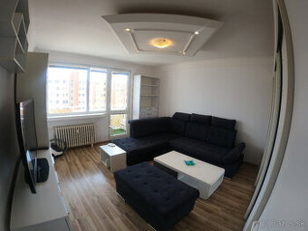 Na prenájom, kompletne zariadený 1-izbový byt s balkónom