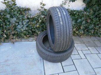 Predám 2x letné pneu BARUM 215/55 R18 99VXL