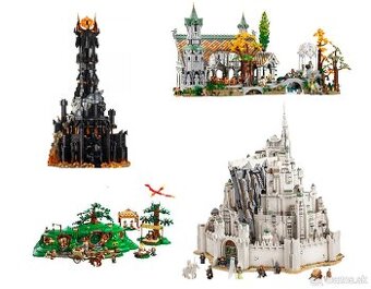 Minas Tirith 11377 Barad Dur 10333 Rivendel 10316 Kraj 10354