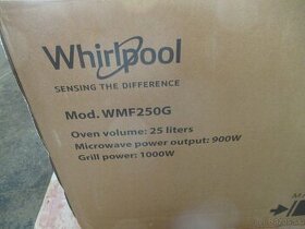 Vstavaná mikrovlnná rúra Whirlpool WMF250G