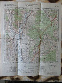 Mapa Šafárikovo (Tornaľa), Gemerská Panica, Čoltovo r. 1953