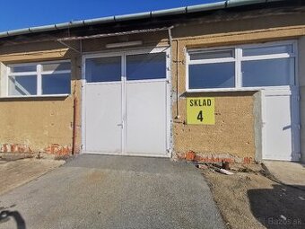 Sklad s kanceláriou a zázemím na prenájom – Prešov, Strojníc