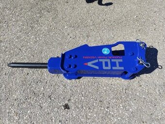 Zanovne buracie kladivo na minibager.