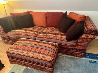 Gauč a taburetka - KARE Design
