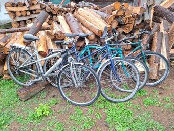 Predám bicykle v nalezovom stave 4x
