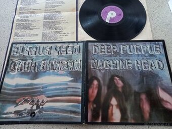 DEEP PURPLE “Machine Head ” /Purple 1972/ rozkl ob./+ texova