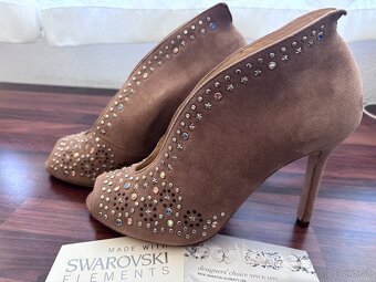 Högl Swarovski lodičky - high heels